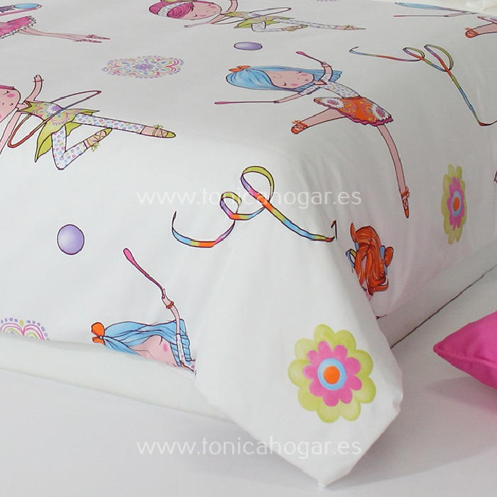Detalle Juego Funda Nórdica Sugar Fn Chicle de Reig Marti 