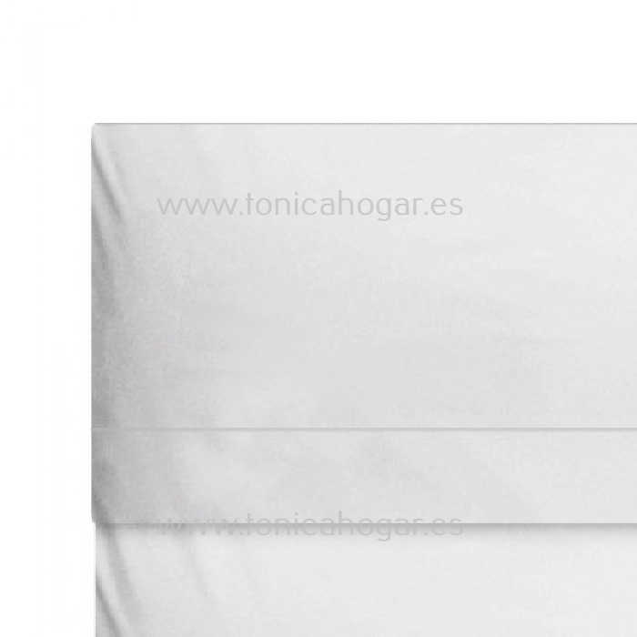 Detalle Tejido encimera Juego Sabanas Vivo Algodon Blanco-Piedra-Alg de Cañete con Sábana Encimera Vivo Algodon/EC C.1034 Blanco-Piedra-Alg de Cañete 