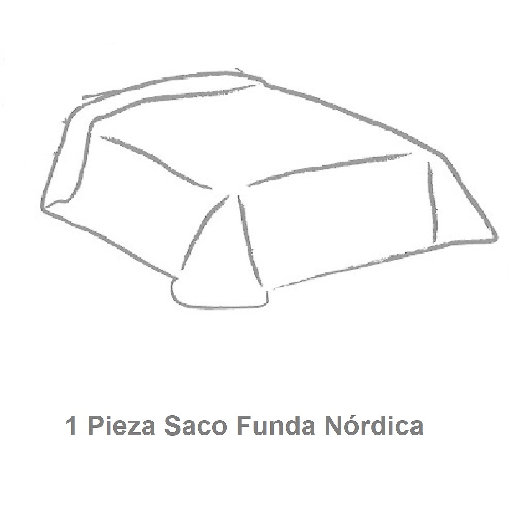 Contenido, nº piezas Saco Funda Nórdica Ibai Verde de Cañete 