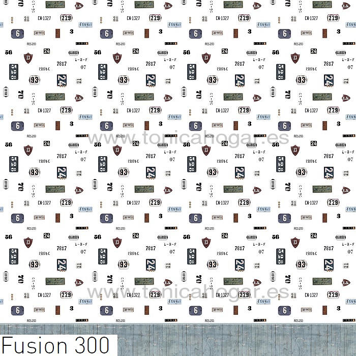 Tejido Fusion 300Mt de Tejidos Jvr Blanco Tela Alto 280 