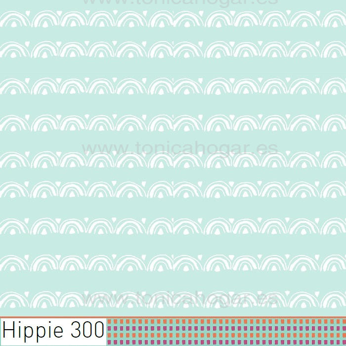 Tejido Hippie 300Mt de Tejidos Jvr Turquesa Tela Alto 280 