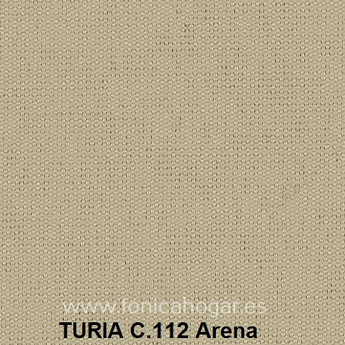 Tejido Turia de Cañete C.112 Arena Tela Alto 280 