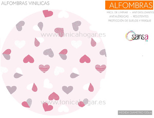 Alfombra Corazones de Sansa