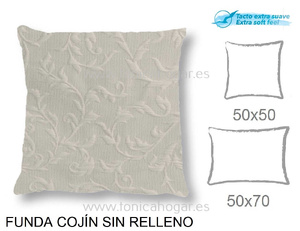 Funda Cojin Sansa Beig de Cañete