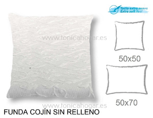 Funda Cojin Sansa Natural de Cañete