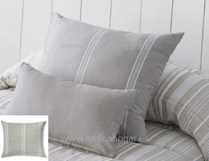 Funda Cojin Soller Gris de Tejidos JVR
