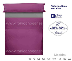Juego Sabanas 995 Cereza Gris de Cañete