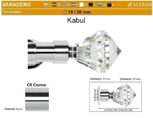 Terminal Cristal Varadero Kabul Cromo de Altran