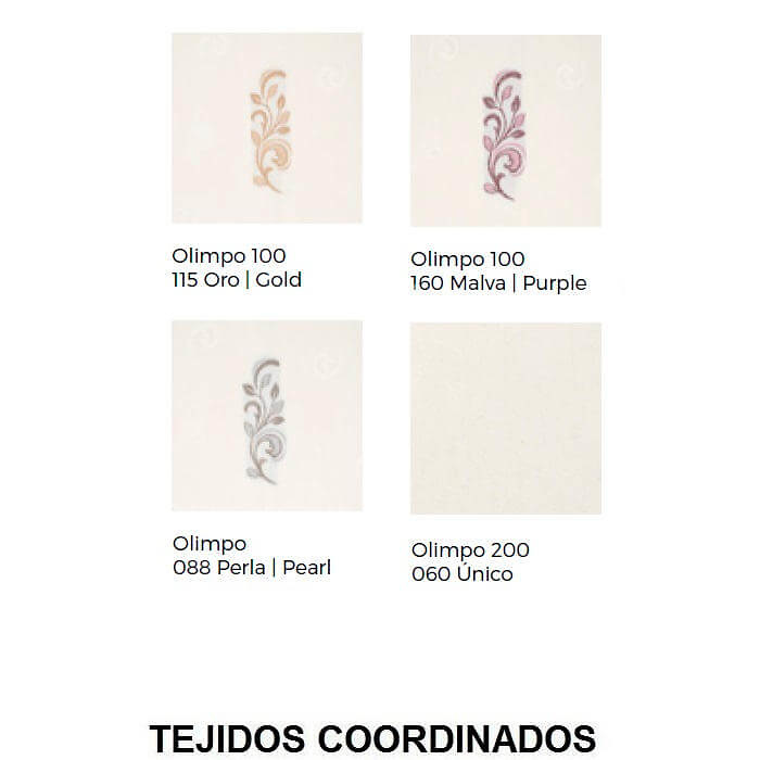 Artículos coordinados Colcha Edredón Olimpo 04 de Tejidos Jvr 