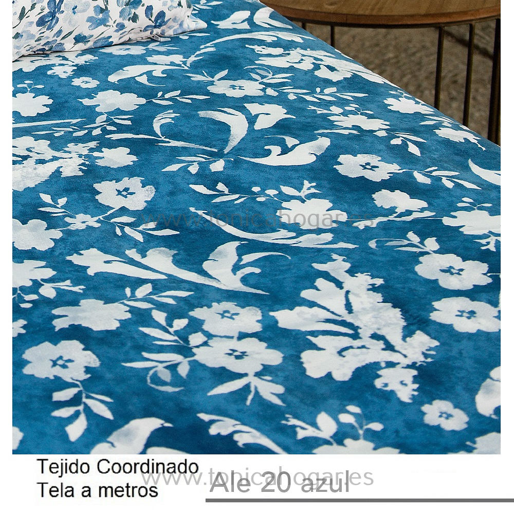 Detalle Tejido Conforter Ale Azul de Cañete con Metraje Ale/MT C.20 AZUL de Cañete 