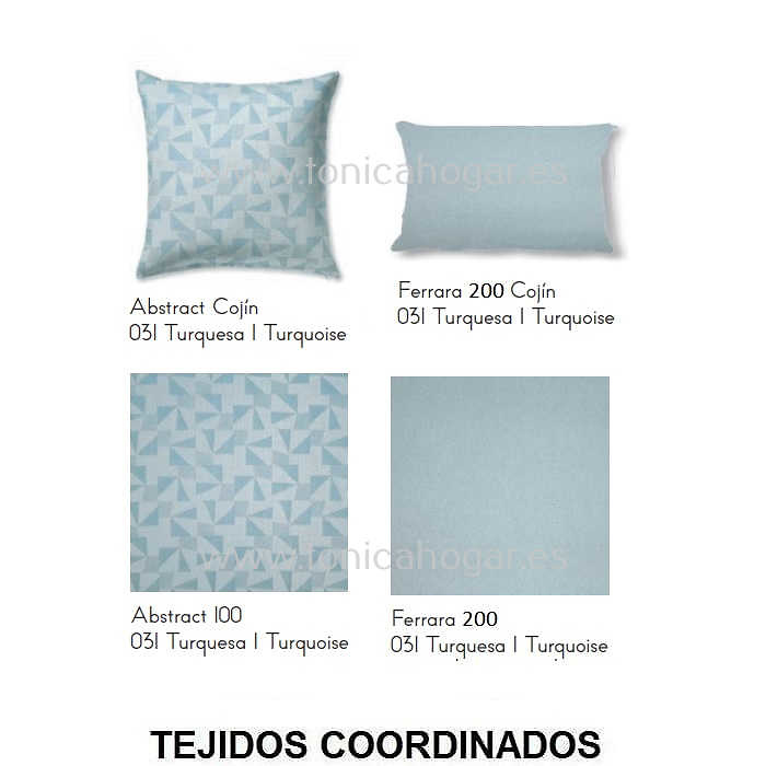 Artículos coordinados Conforter Nordico Abstract Azul de Tejidos JVR 