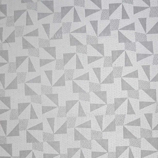 Detalle Tejido Conforter Nordico Abstract Gris de Tejidos JVR con Metraje Abstract/100MT C.080 GRIS de Tejidos JVR 