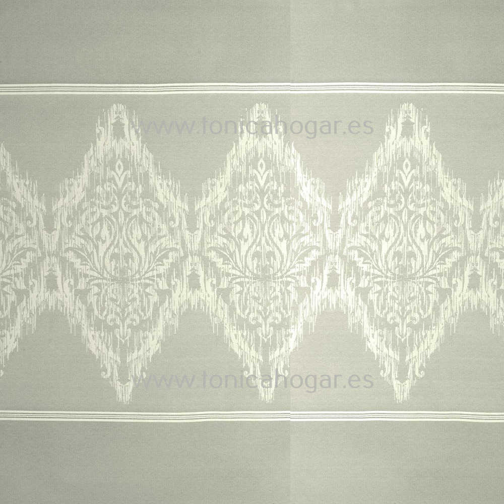 Detalle Tejido Conforter Nordico Idalia Gris de Tejidos JVR con Metraje Pano Idalia/PNMT C.080 Gris de Tejidos JVR 
