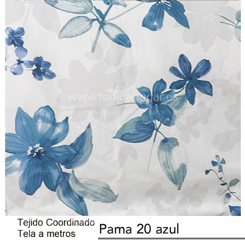 Detalle Tejido Conforter Pama Azul de Cañete con Metraje Pama/MT C.20 AZUL de Cañete 