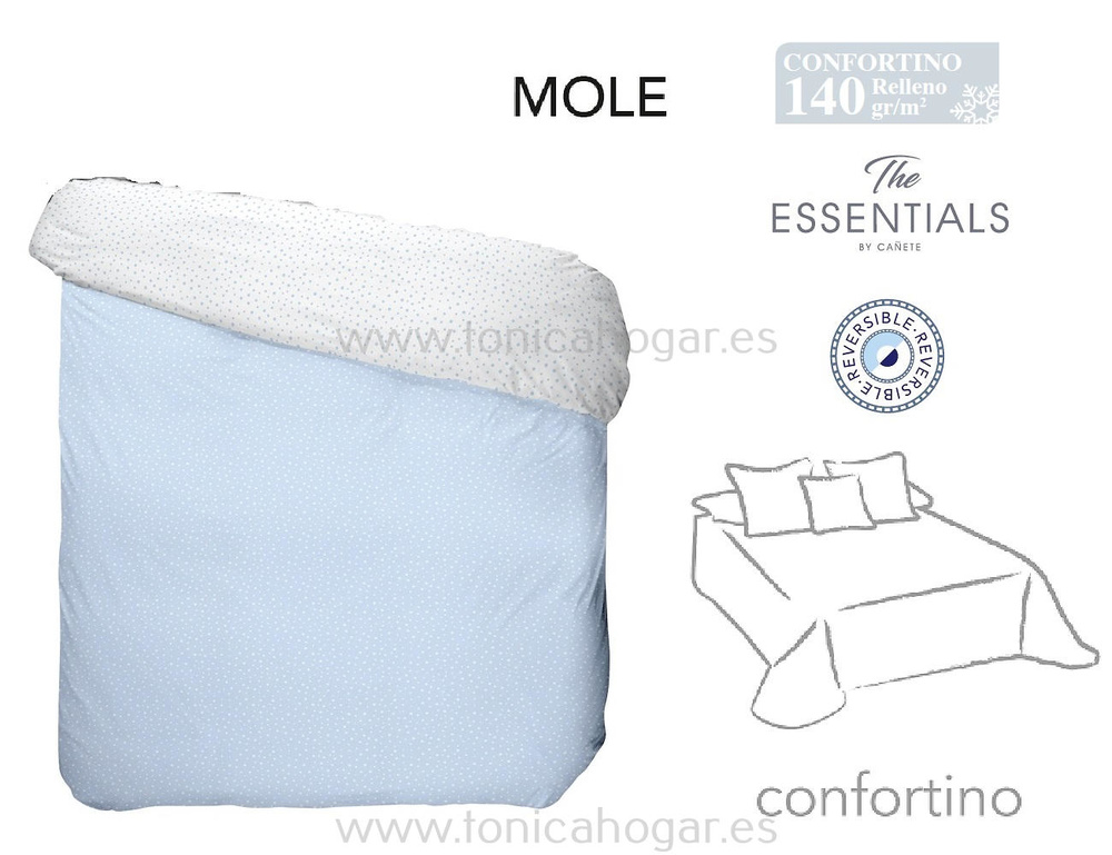 Comprar Confortino MOLE Azul de Cañete online 