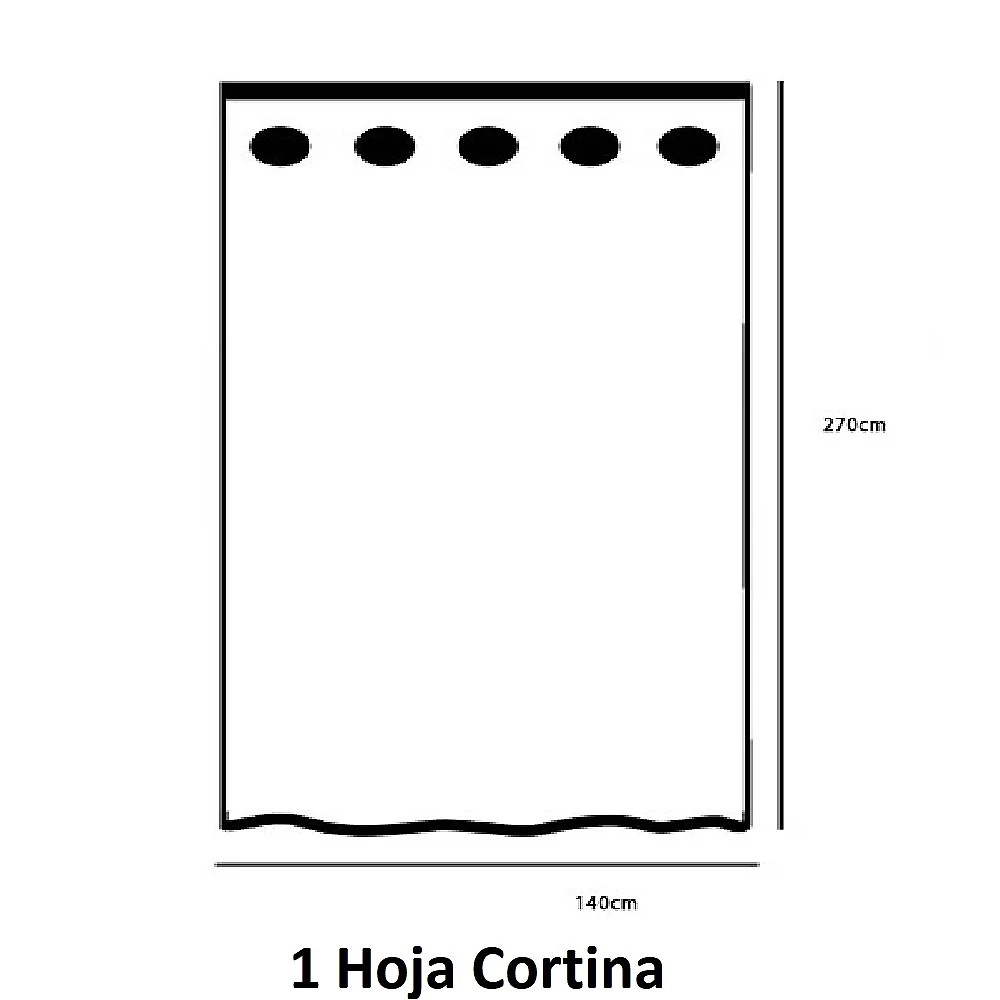 Contenido, nº piezas Cortina Confeccionada Candybor Vo Rosa de Reig Marti 