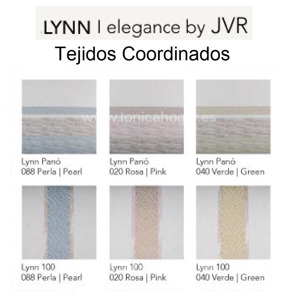 Artículos coordinados Cortina Confeccionada Lynn Vc de Tejidos Jvr 