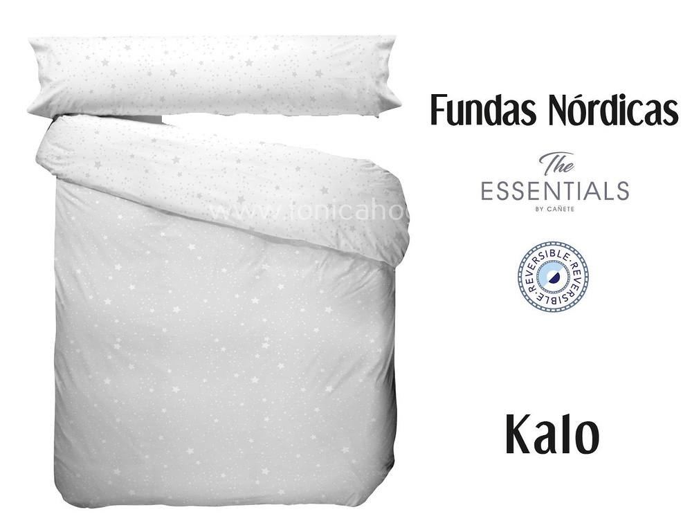 Comprar Duo Funda Nórdica KALO GRIS de Cañete online 