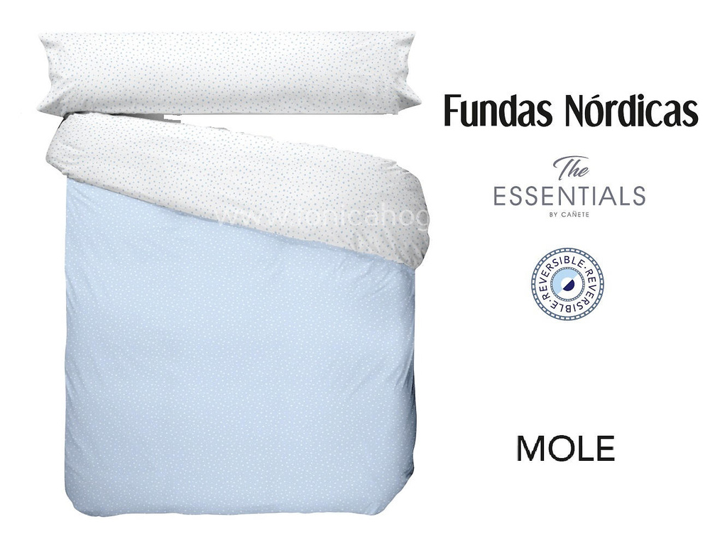 Comprar Duo Funda Nórdica MOLE AZUL de Cañete online 