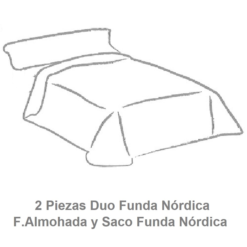 Contenido, nº piezas Duo Funda Nórdica Mondo D de Cañete 