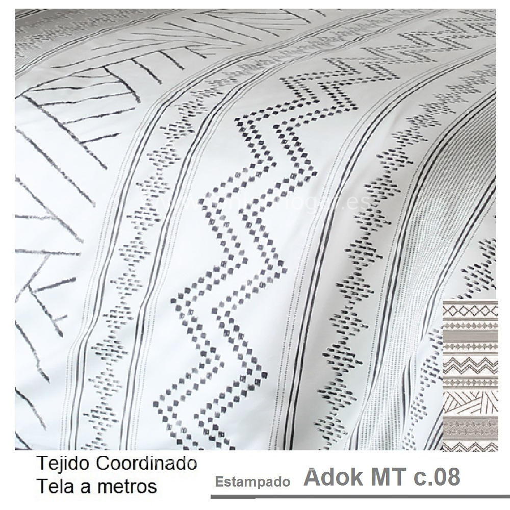 Detalle Tejido Edredón Conforter Adok 02 Reig Marti con Metraje Adok/MT C.08 Gris de Reig Marti 
