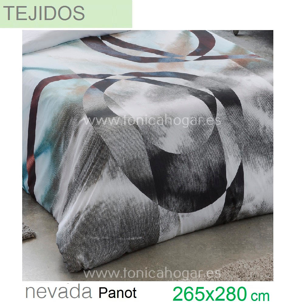 Detalle Tejido Edredón Conforter Nevada de Sansa con Metraje Nevada/PNMT de Sansa 