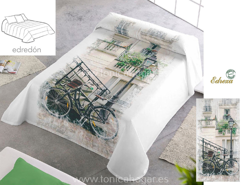 comprar Edredón Conforter Infantil New Bike Beig de Edrexa online 