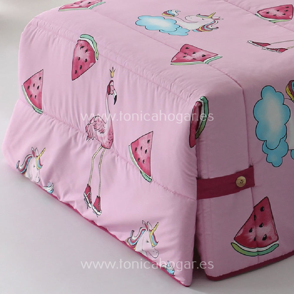 Detalle Edredón Conforter Pink 02 Rosa de Reig Marti 