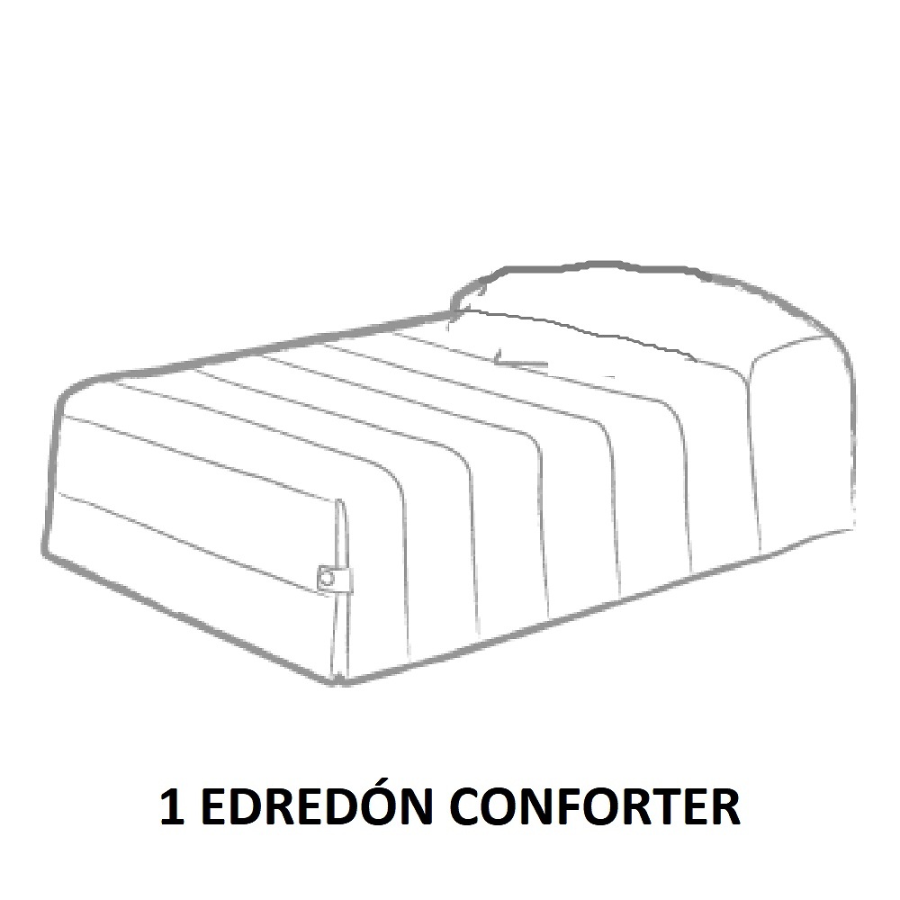 Contenido, nº piezas Edredón Conforter Trendy 16 de Tejidos Jvr 