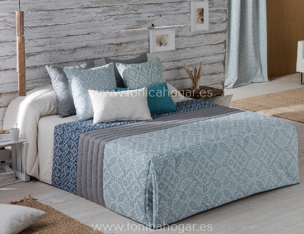 comprar Edredón Confort Contemporáneo TRIPOLI Azul de Orian online 