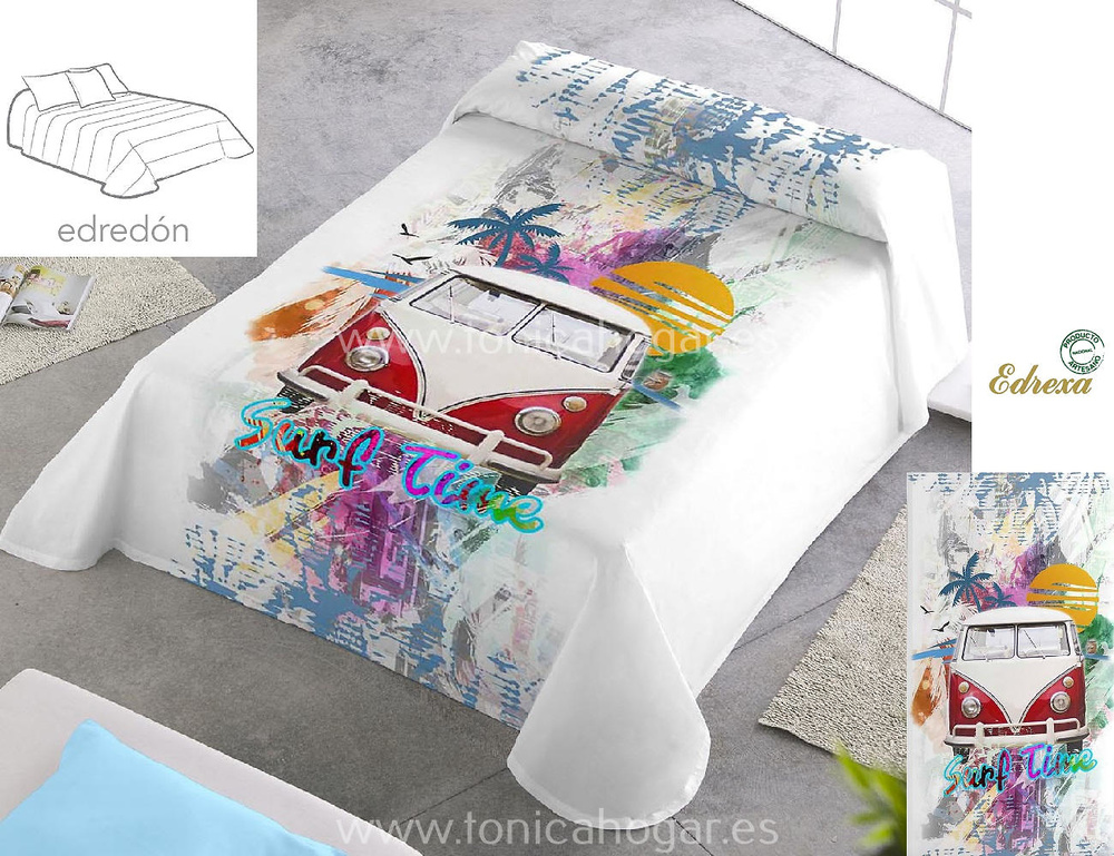 comprar Edredón Conforter Infantil Wagon Multicolor de Edrexa online 