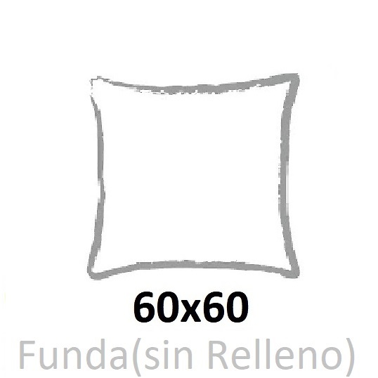 Medidas disponibles Funda Cojín Rustic Cx1 de Tejidos Jvr 060x060 