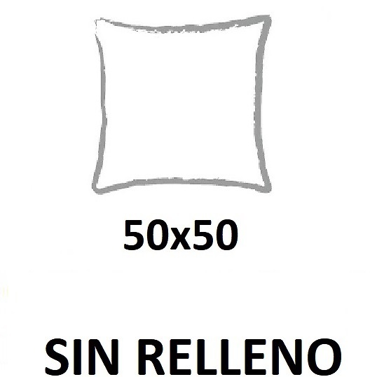 Medidas disponibles Funda Cojin Emoji Rosa de Confecciones Paula 50x50 