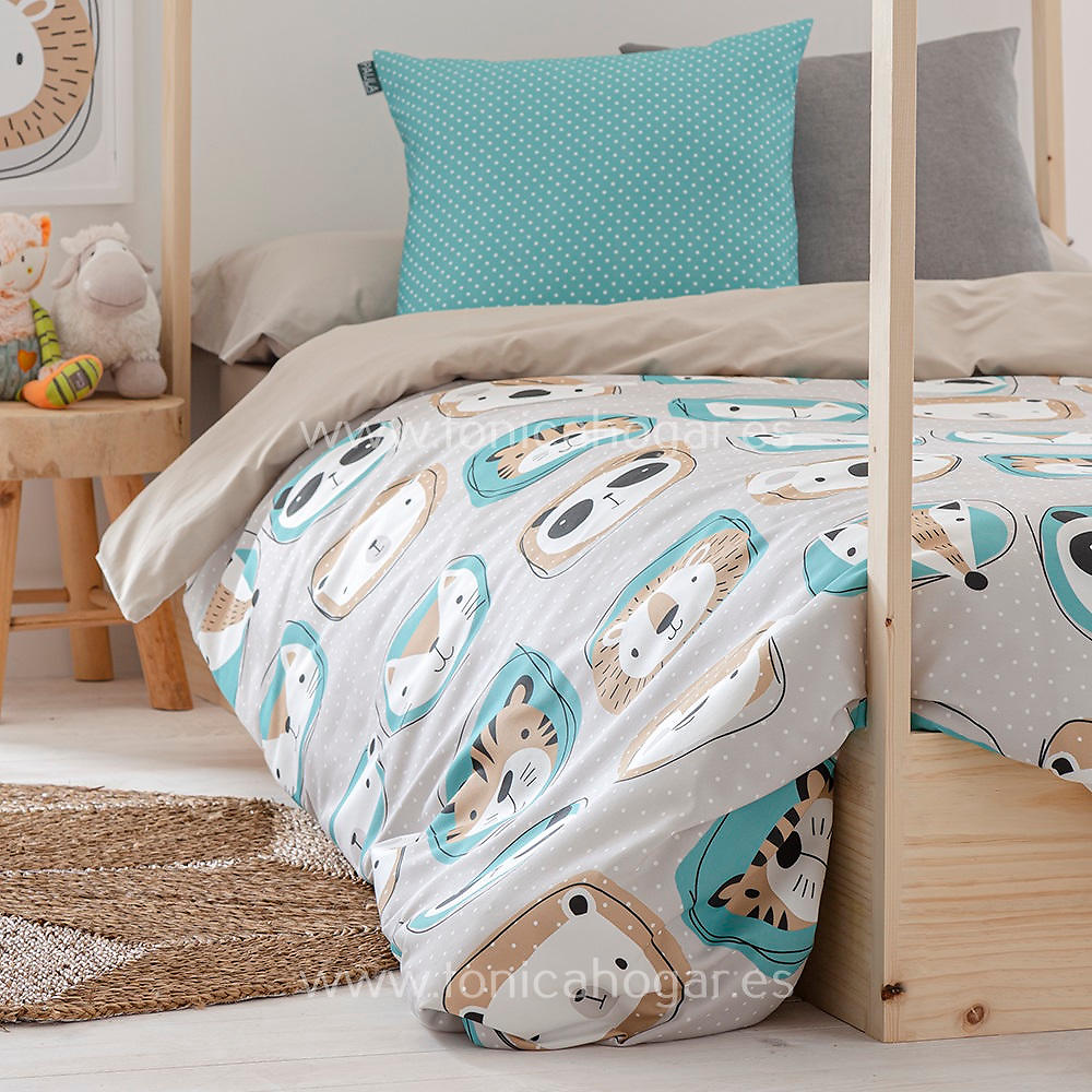 Juego de Funda Nordica cama 90 y Funda de Almohada que Brilla en La Oscuridad de Forro Polar CityComfort Funda Nordica Infantil para Niños del Espacio