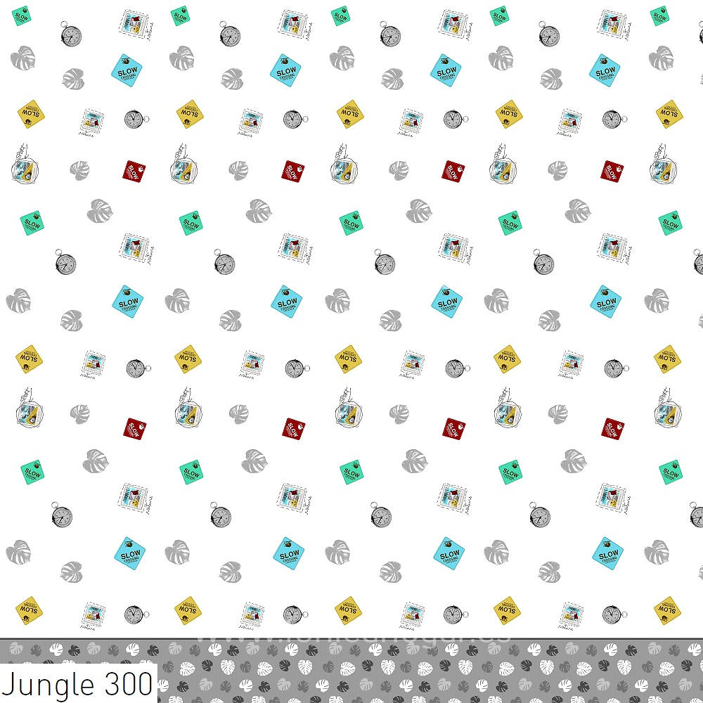 Detalle Funda Almohada Juego de Sábanas Jungle Js de Tejidos Jvr con Metraje Jungle/300MT C.060 Multicolor de Tejidos JVR 