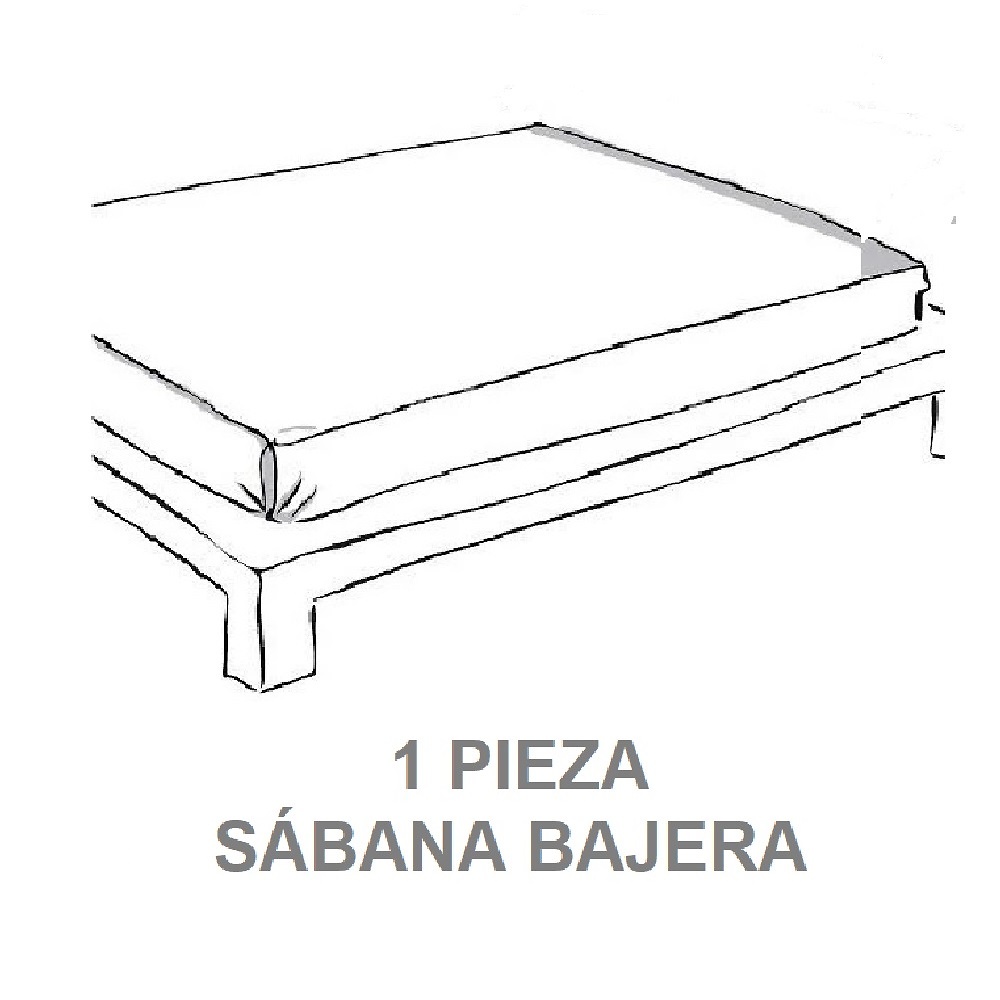 Contenido, nº piezas Sabana Bajera Basic de Sansa 