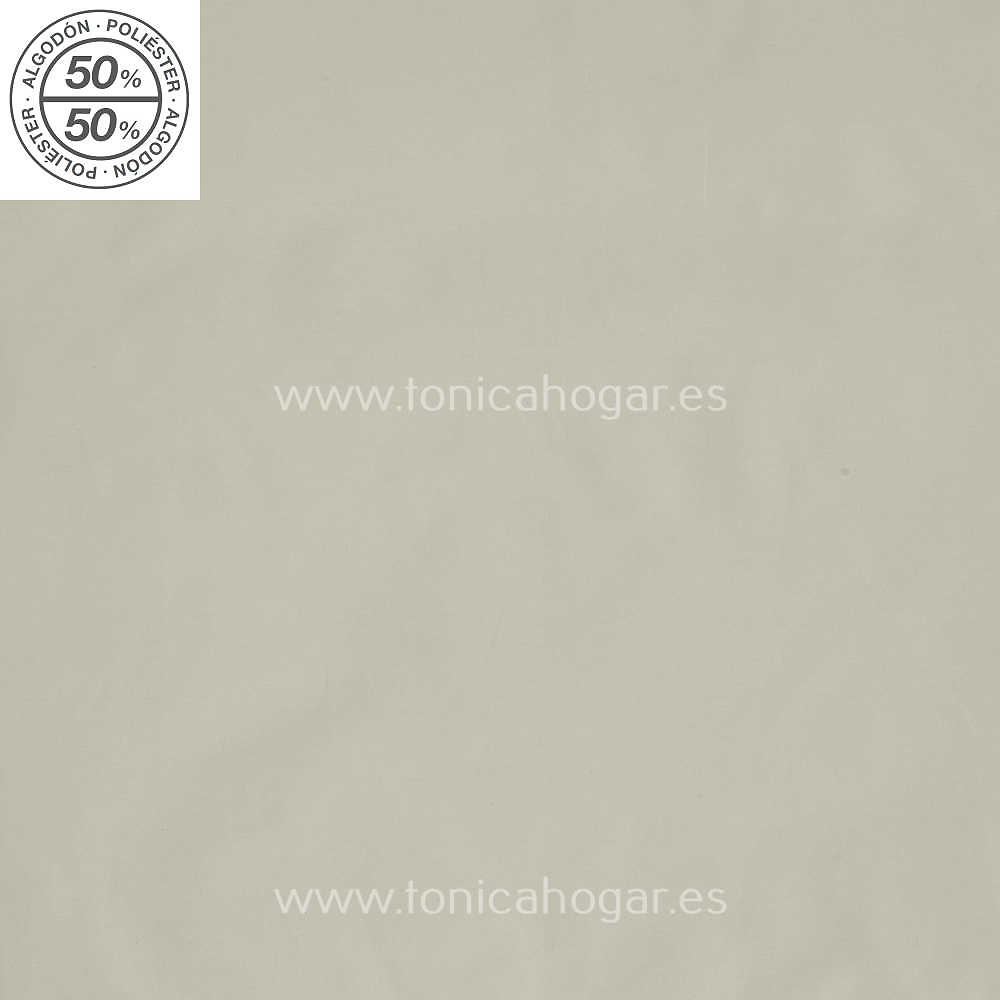 Detalle Forro Saco Funda Nórdica Bicolor Combi Blanco-Piedra de Es-Telia. con Metraje Combi/MT C.138 Piedra de Estela 