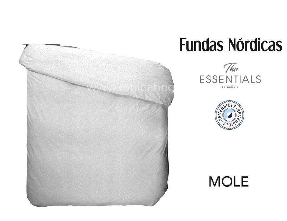 Comprar Saco Funda Nórdica MOLE GRIS de Cañete online 