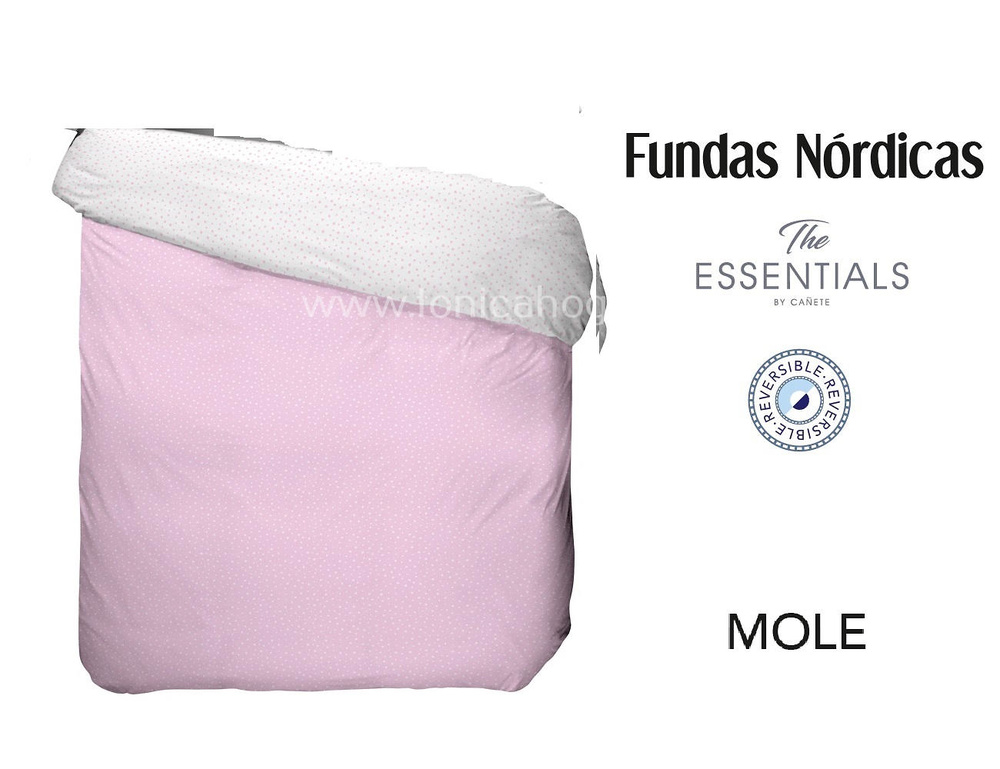 Comprar Saco Funda Nórdica MOLE ROSA de Cañete online 