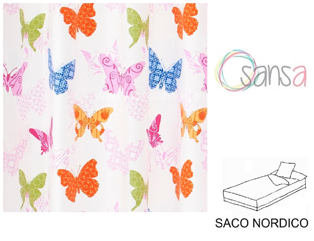 comprar Saco Nordico Infantil MARIPOSAS de Sansa online 