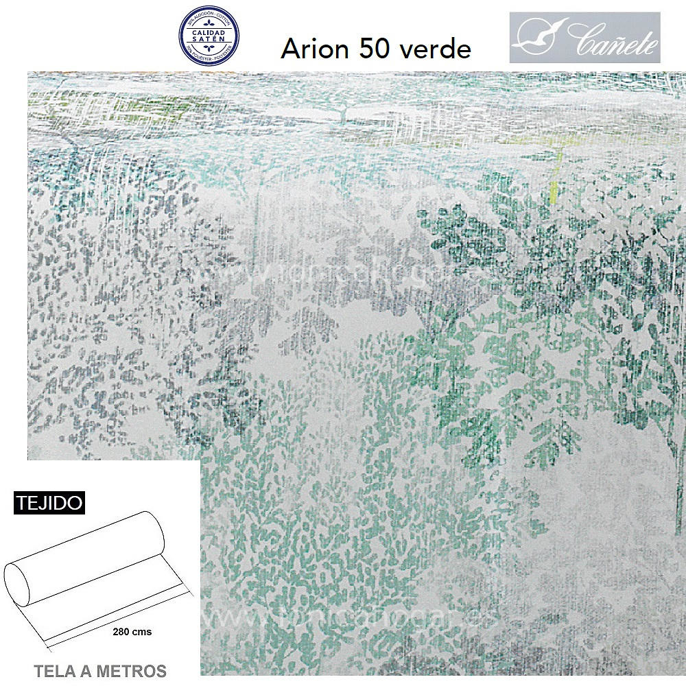 Detalle Tejido Tejido Arion A Verde de Cañete con Metraje Arion/MT C.50 VERDE de Cañete 