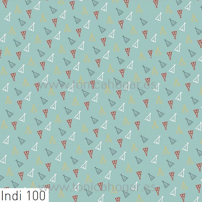 Detalle Tejido Tejido Indi 100Mt de Tejidos Jvr con Metraje Indi/100MT C.060 Multicolor de Tejidos JVR 