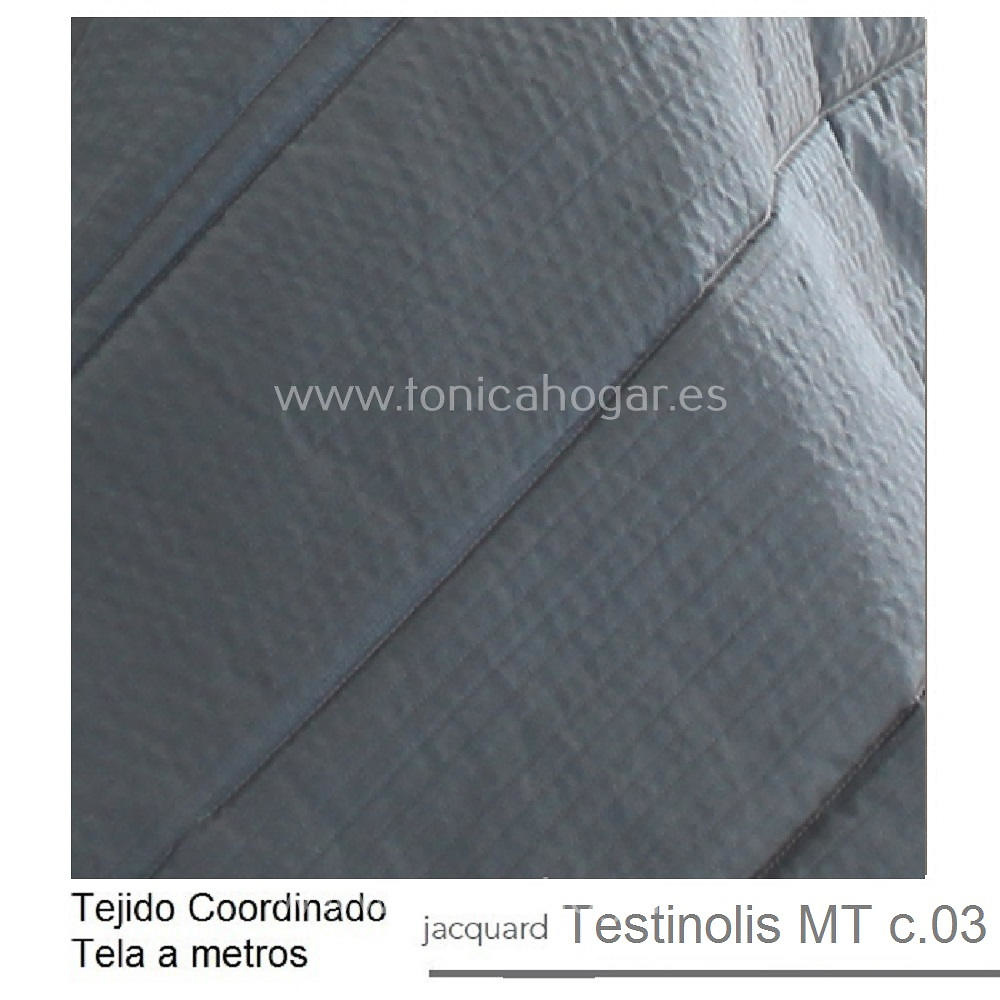 Detalle Tejido Tejido Testinolis Azul Reig Marti con Metraje Testinolis/MT C.03 Azul de Reig Marti 