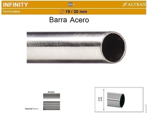 Barra Metalica Infinity Acero de Altran