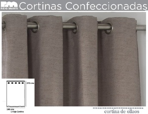 Cortina Confeccionada Fasiocon Maquillaje de Reig Marti