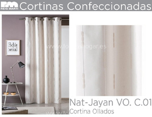 Cortina Confeccionada Nat-Jayan Vo Beig de Reig Marti